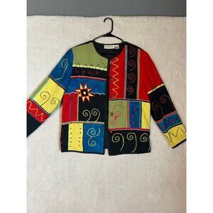 Draper and Damon’s women’s knit jacket/blazer. Size large